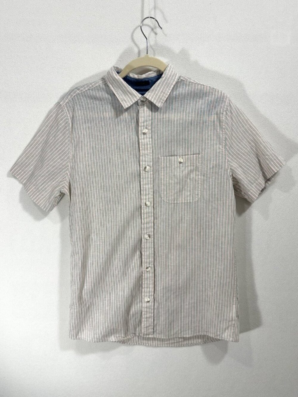 Even Tide Medium Button Up Striped Shirt